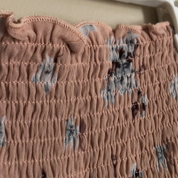 Showpo Pink Floral Strapless Romper - Picture 6 of 6